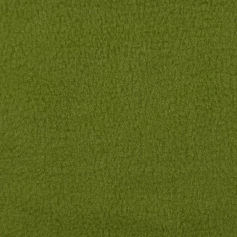 Olive Solid Anti Pill Polar Fleece Fabric