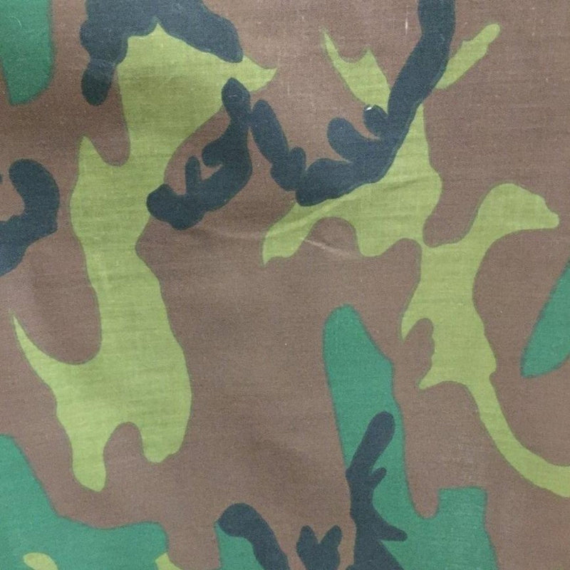 Dark Dye Camouflage Army Poly Cotton Fabric