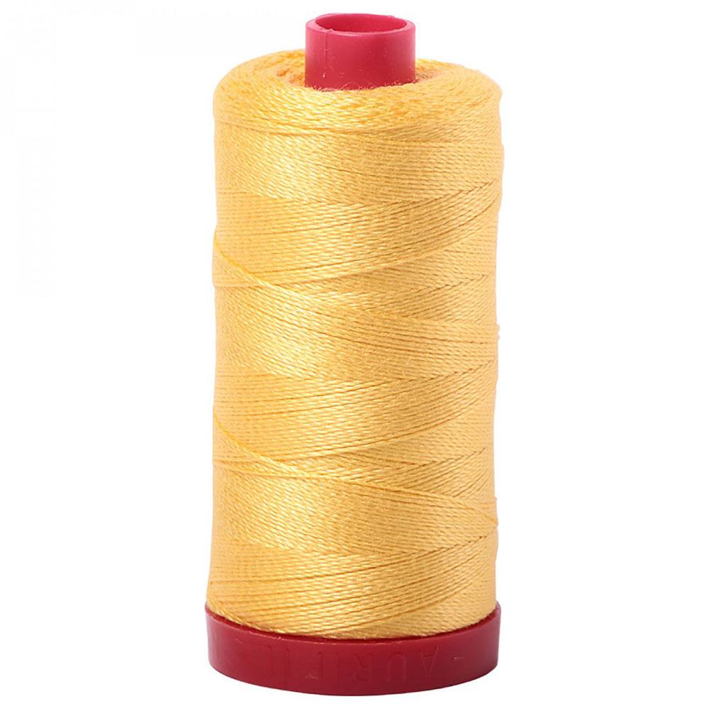 Aurifil 12wt Mako Cotton Thread (356yds)