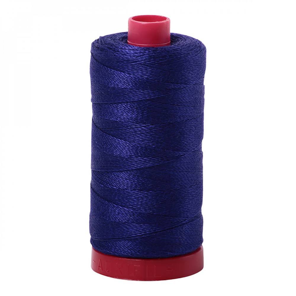 Aurifil 12wt Mako Cotton Thread (356yds)