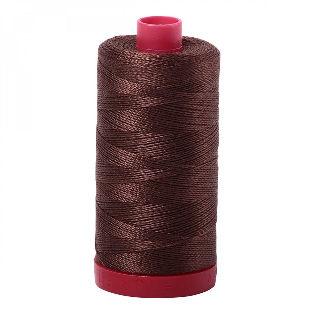 Aurifil 12wt Mako Cotton Thread (356yds)