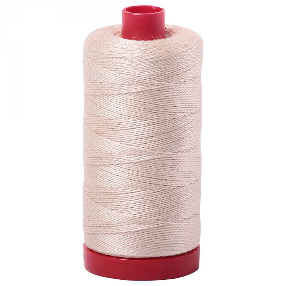 Aurifil 12wt Mako Cotton Thread (356yds)