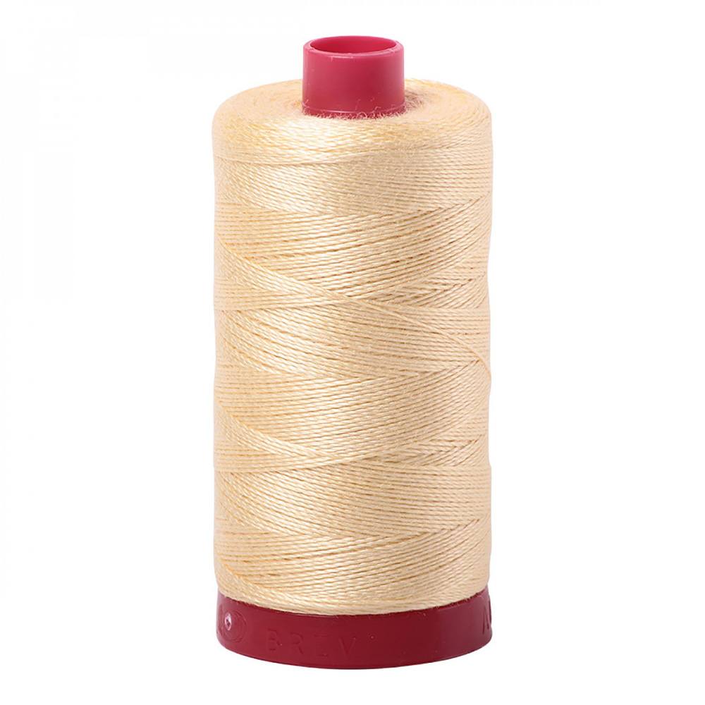 Aurifil 12wt Mako Cotton Thread (356yds)