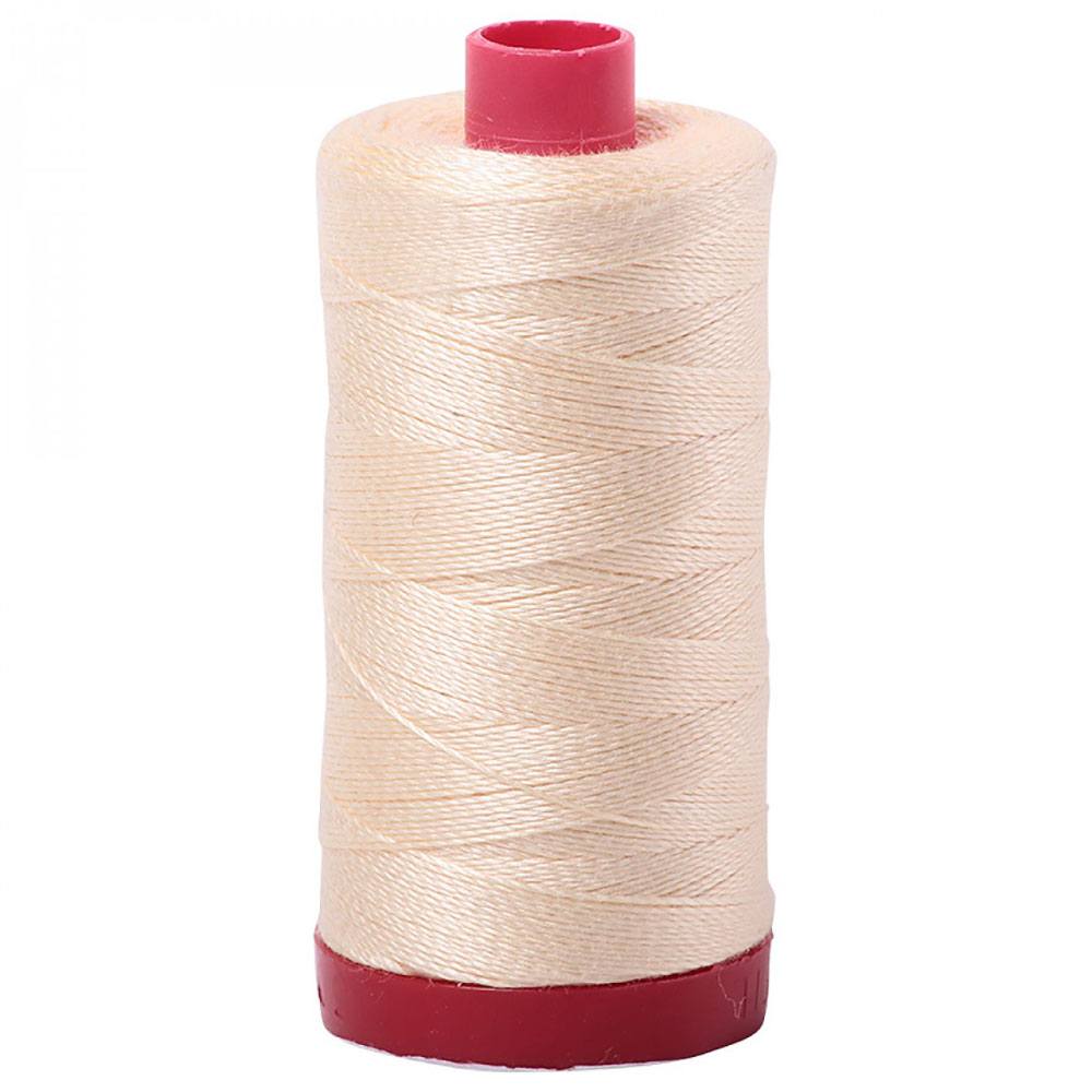 Aurifil 12wt Mako Cotton Thread (356yds)