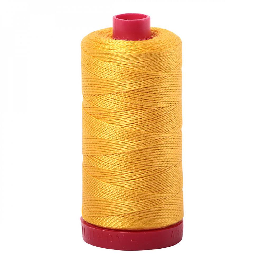 Aurifil 12wt Mako Cotton Thread (356yds)