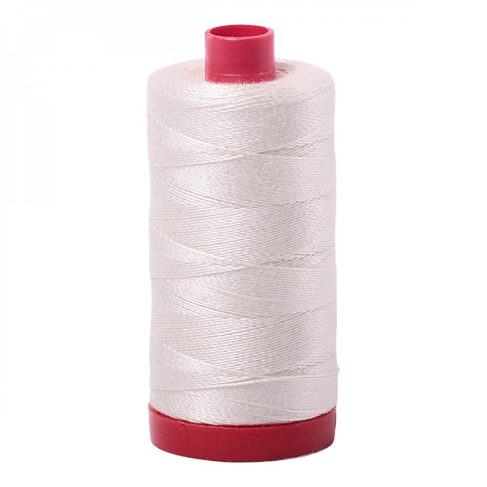 Aurifil 12wt Mako Cotton Thread (356yds)