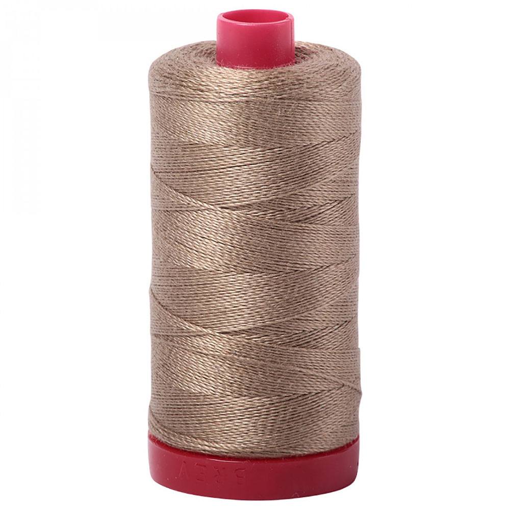Aurifil 12wt Mako Cotton Thread (356yds)