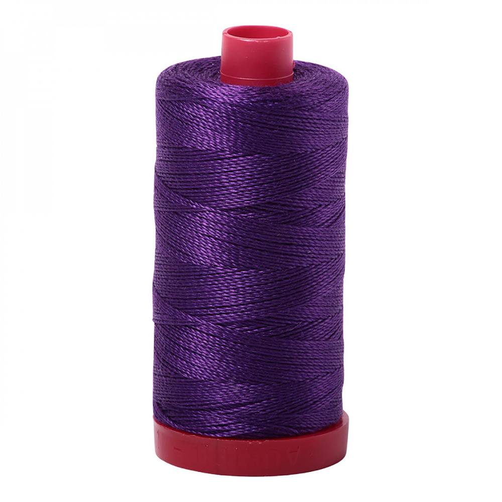 Aurifil 12wt Mako Cotton Thread (356yds)