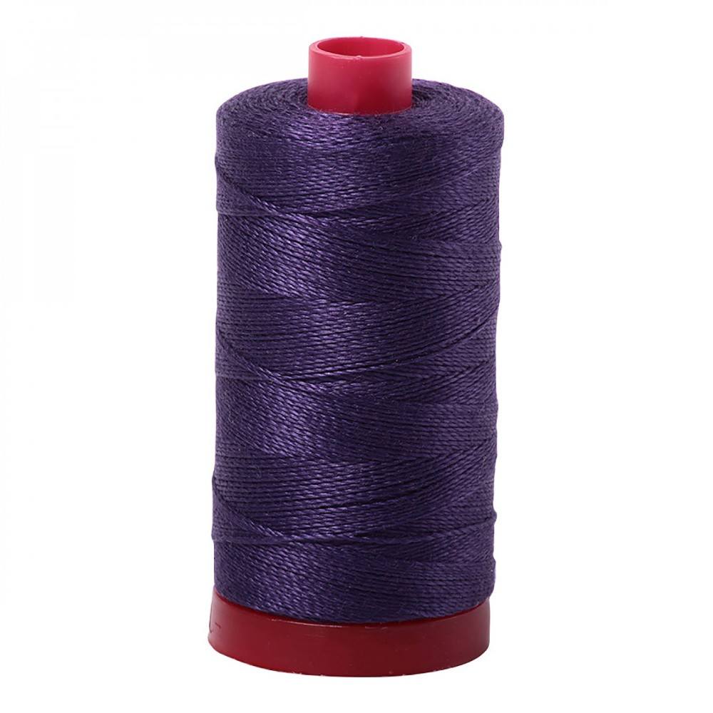 Aurifil 12wt Mako Cotton Thread (356yds)