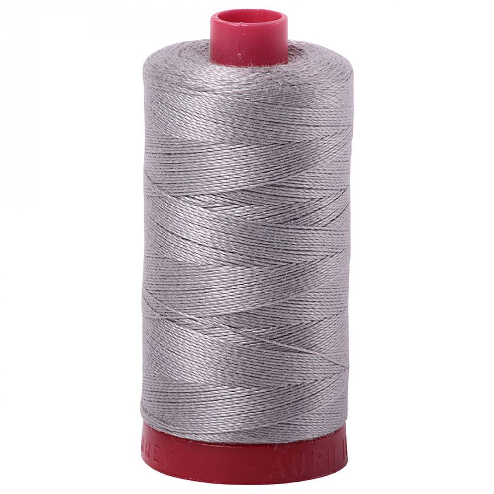 Aurifil 12wt Mako Cotton Thread (356yds)