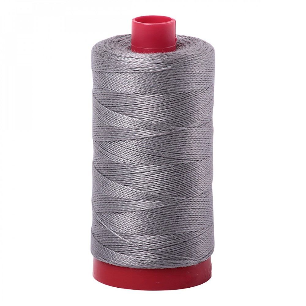 Aurifil 12wt Mako Cotton Thread (356yds)