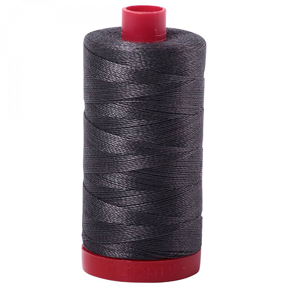 Aurifil 12wt Mako Cotton Thread (356yds)