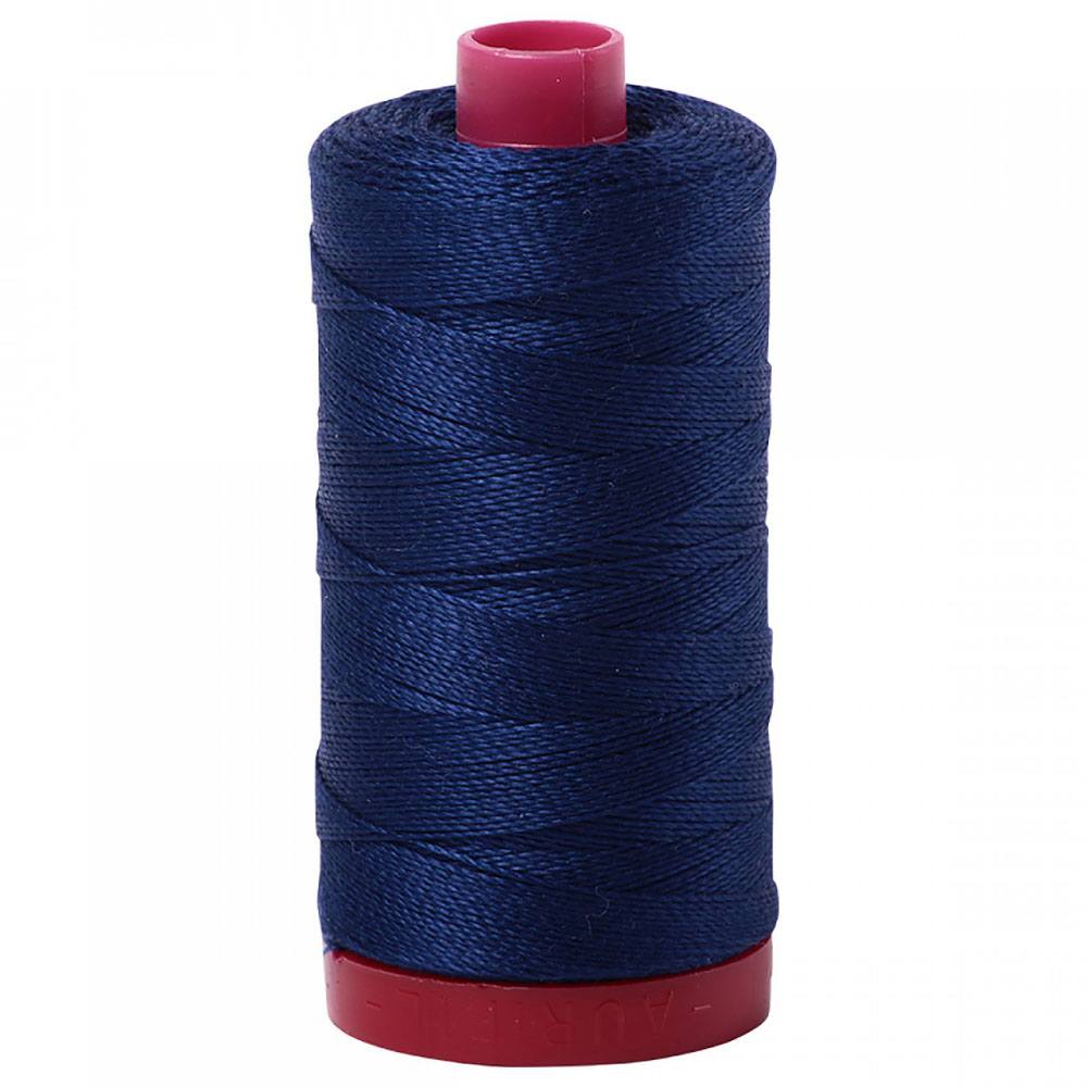 Aurifil 12wt Mako Cotton Thread (356yds)