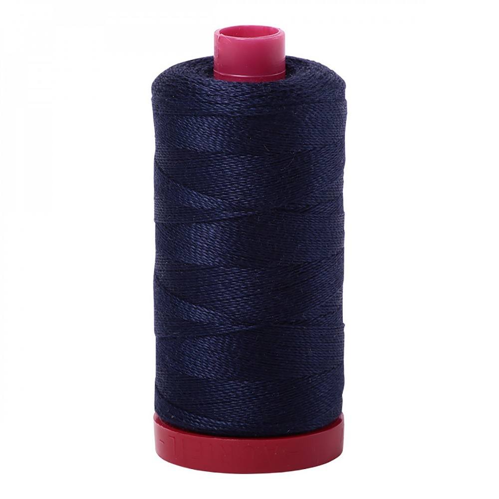 Aurifil 12wt Mako Cotton Thread (356yds)