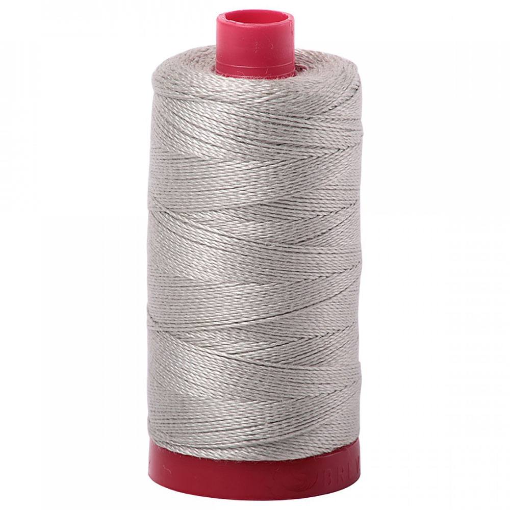 Aurifil 12wt Mako Cotton Thread (356yds)