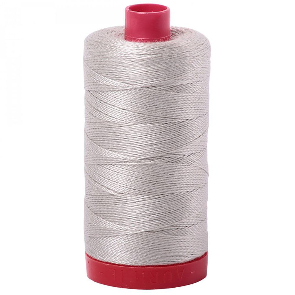 Aurifil 12wt Mako Cotton Thread (356yds)