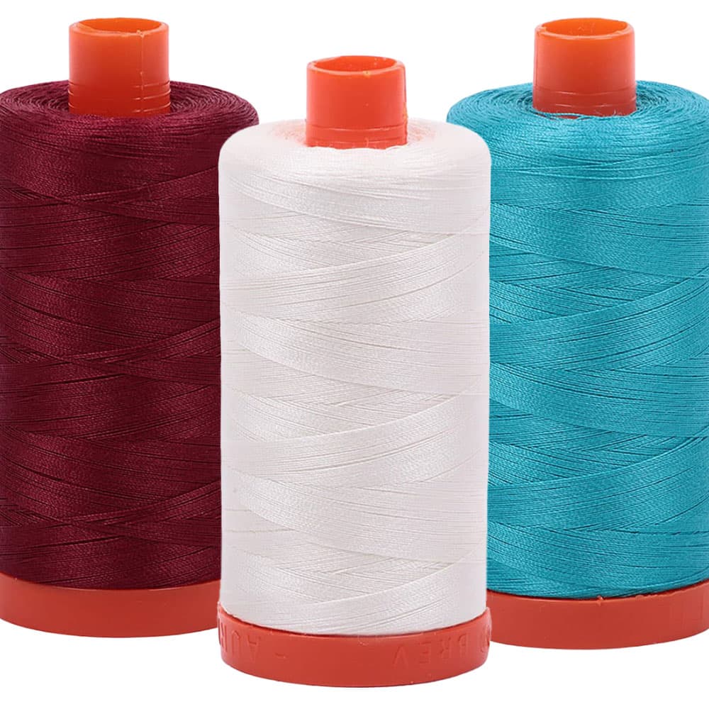 Aurifil 50wt Mako Cotton Thread (1,422yds)