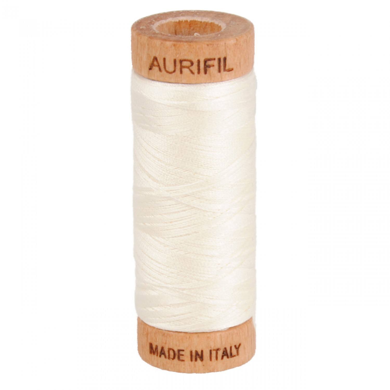 Aurifil 80wt Mako Cotton Thread (300yds)