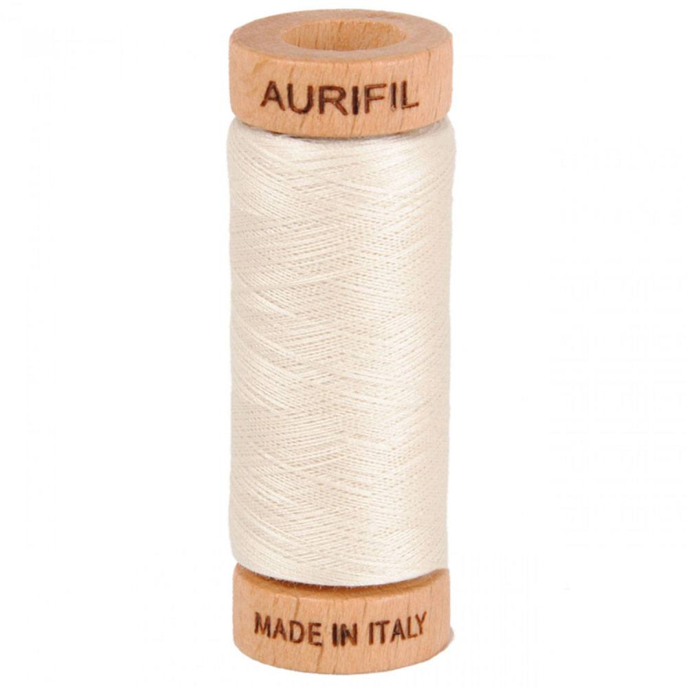 Aurifil 80wt Mako Cotton Thread (300yds)