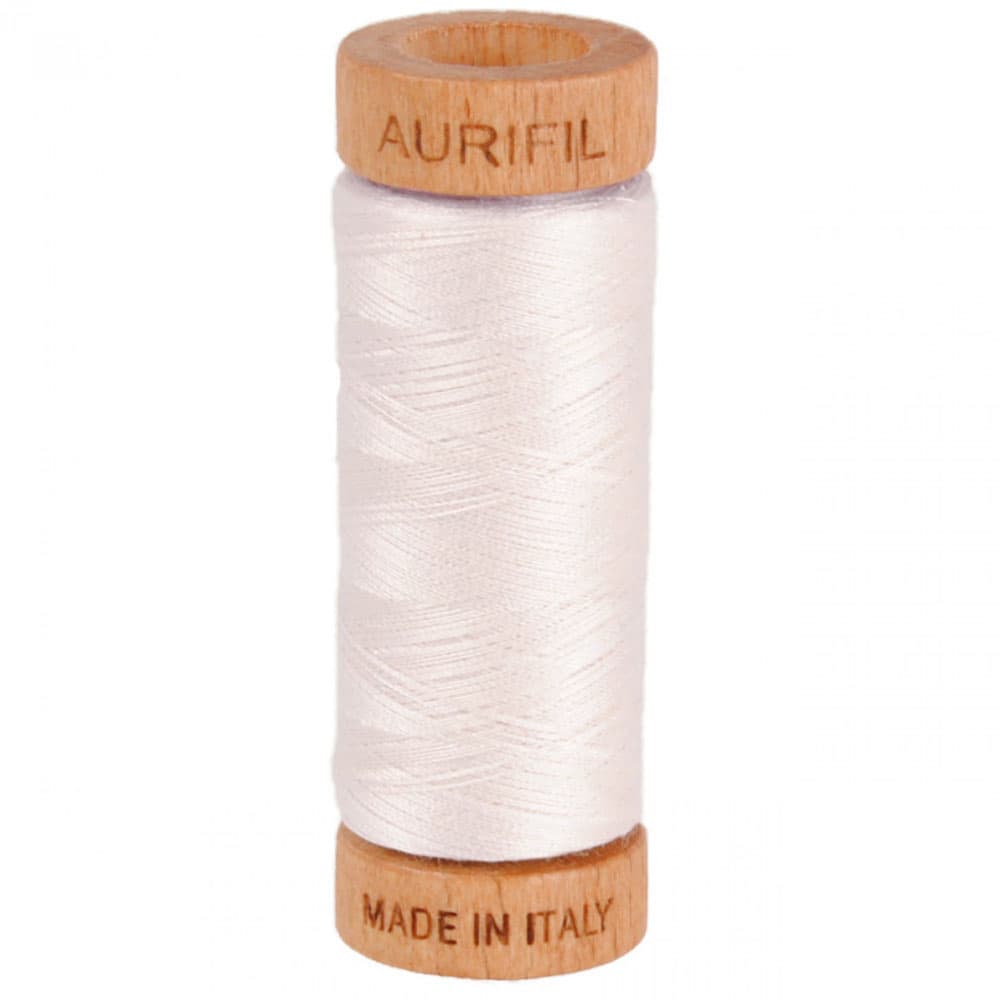 Aurifil 80wt Mako Cotton Thread (300yds)