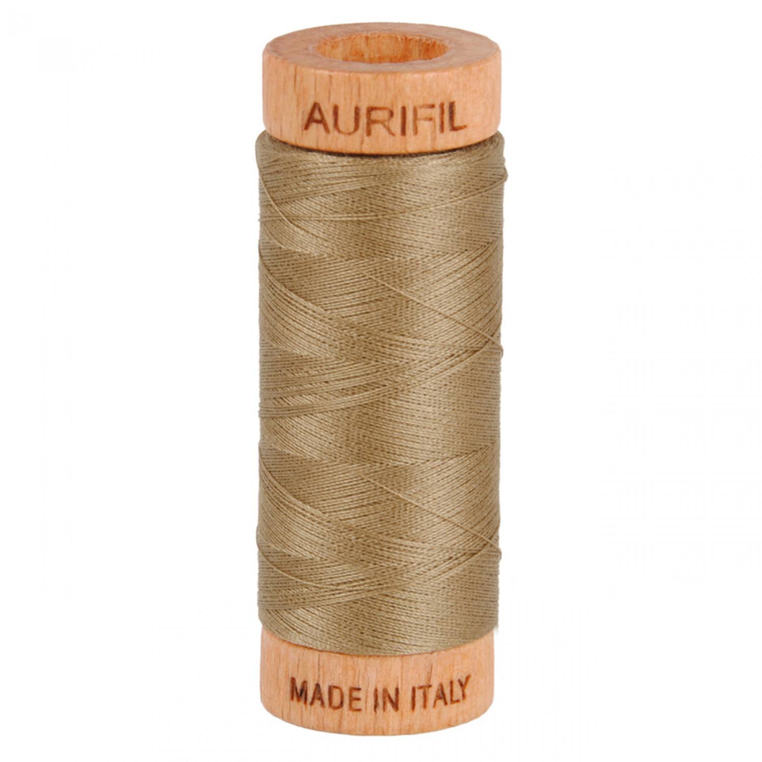 Aurifil 80wt Mako Cotton Thread (300yds)