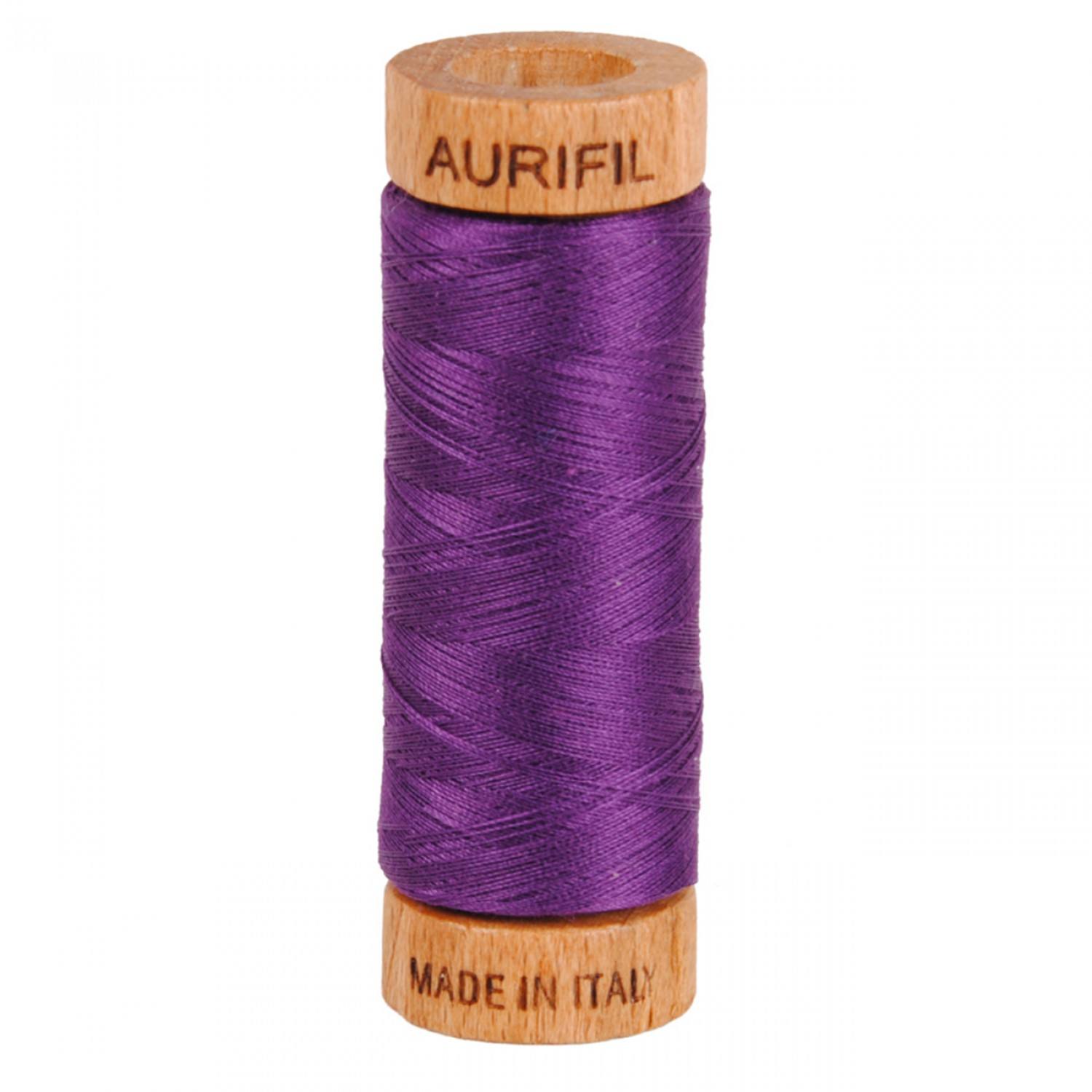 Aurifil 80wt Mako Cotton Thread (300yds)