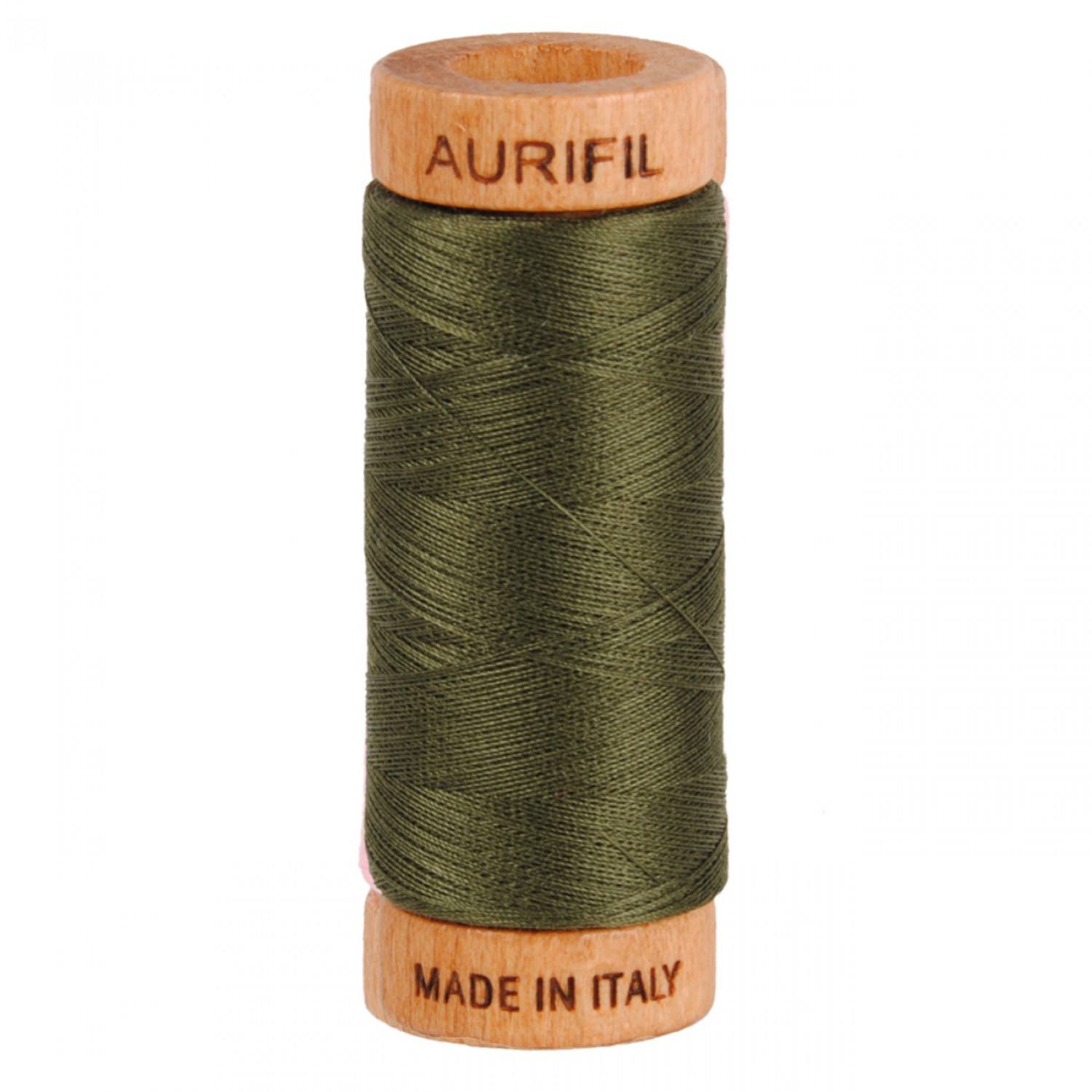 Aurifil 80wt Mako Cotton Thread (300yds)