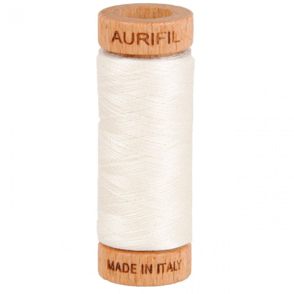 Aurifil 80wt Mako Cotton Thread (300yds)