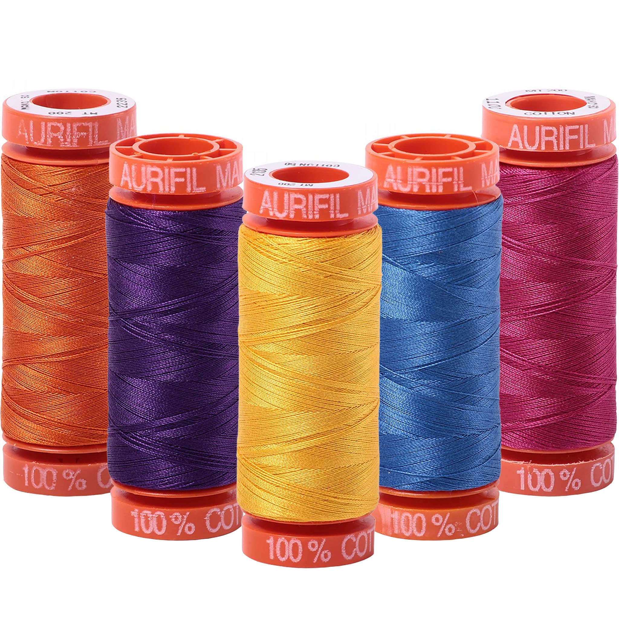 Aurifil 50wt Mako Cotton Thread (220yds)