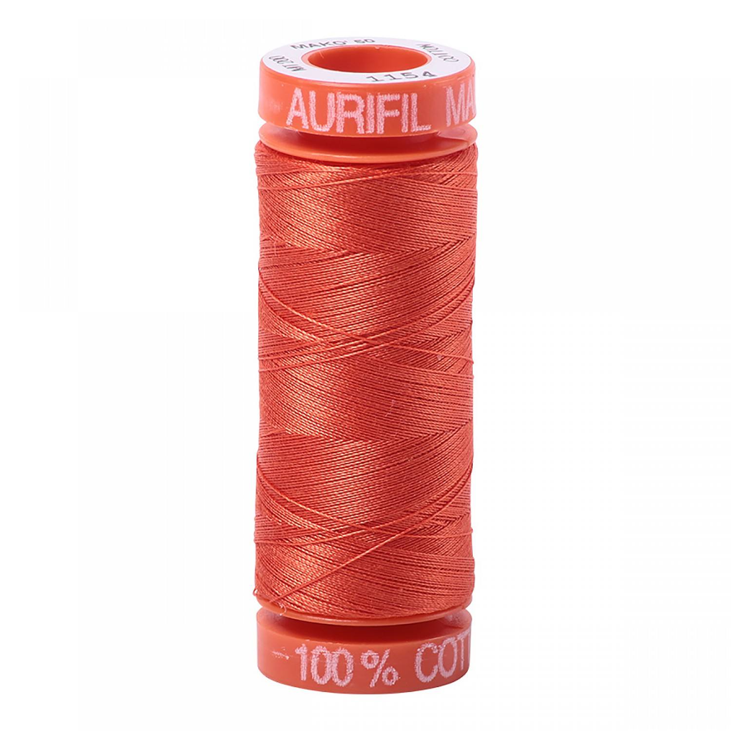 Aurifil 50wt Mako Cotton Thread (220yds)