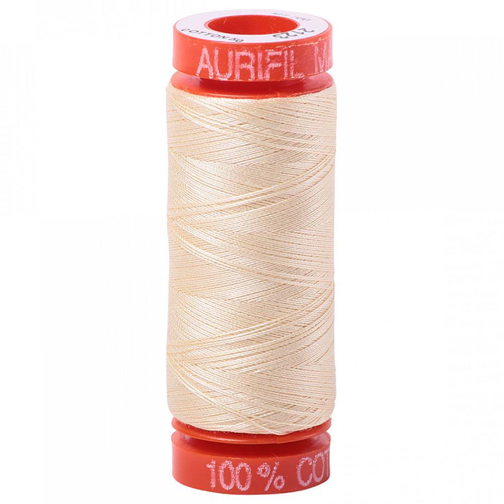 Aurifil 50wt Mako Cotton Thread (220yds)