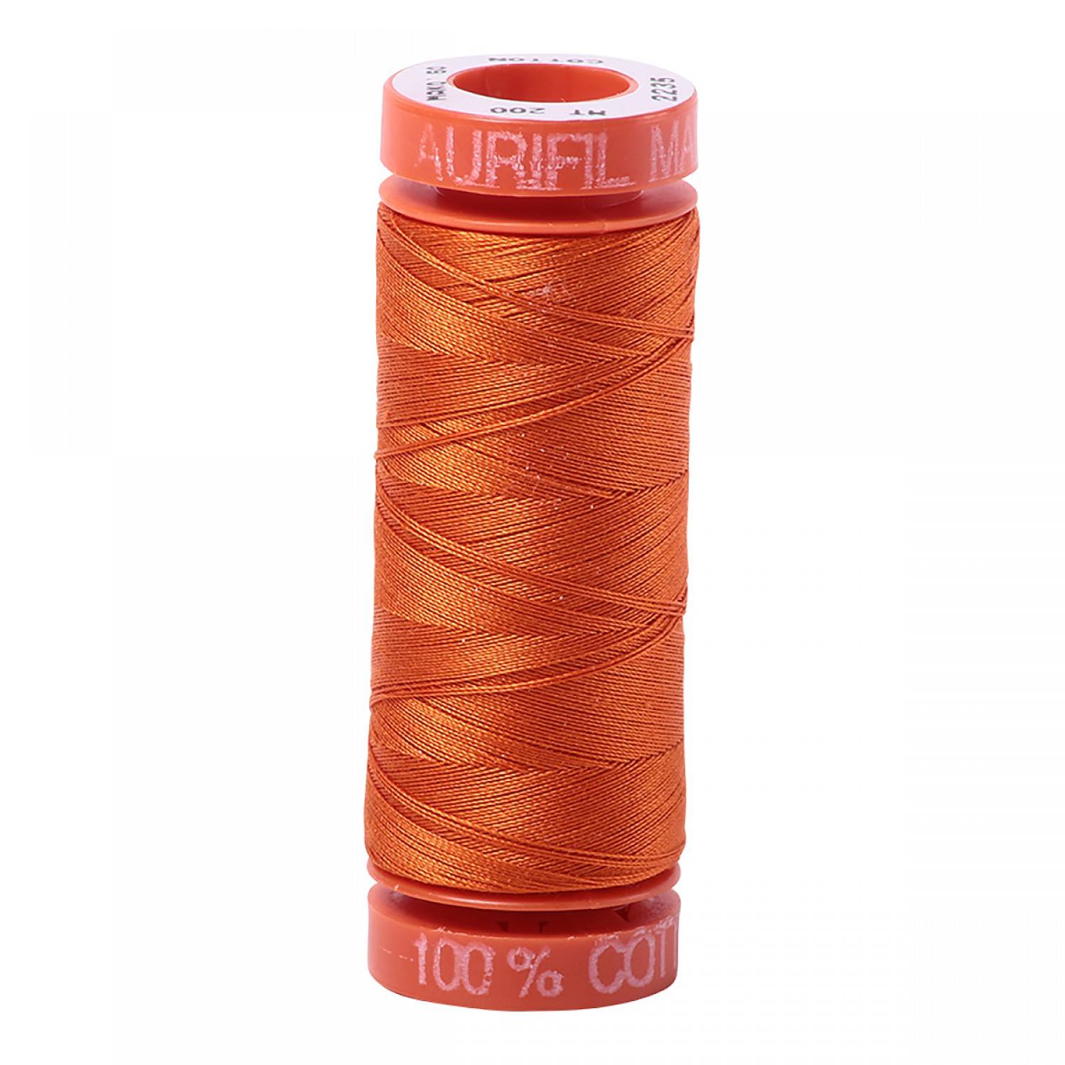 Aurifil 50wt Mako Cotton Thread (220yds)