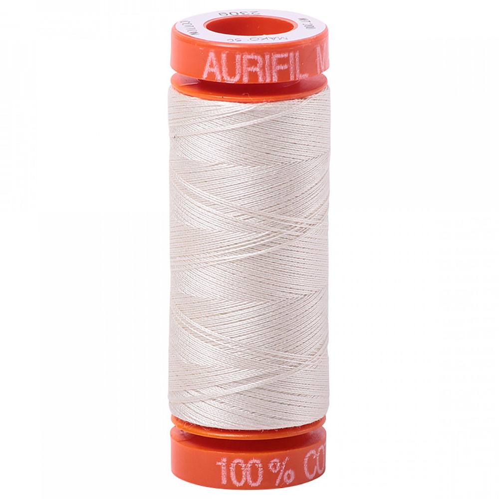 Aurifil 50wt Mako Cotton Thread (220yds)