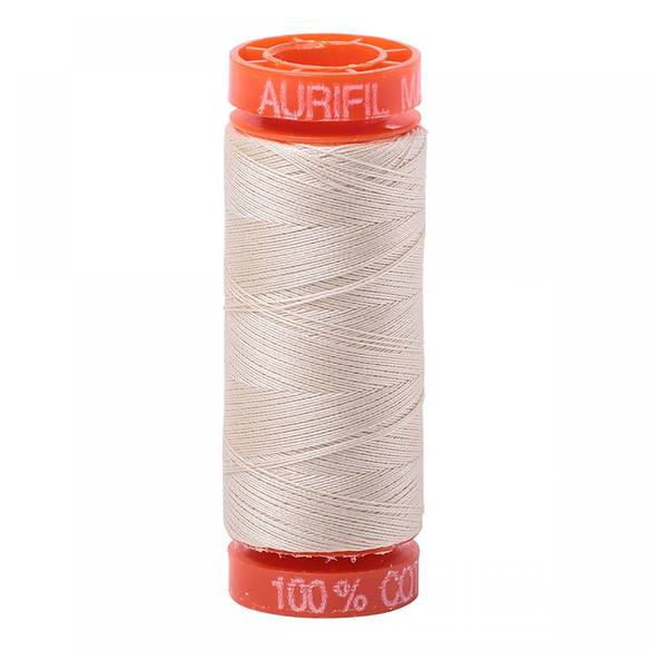 Aurifil 50wt Mako Cotton Thread (220yds)