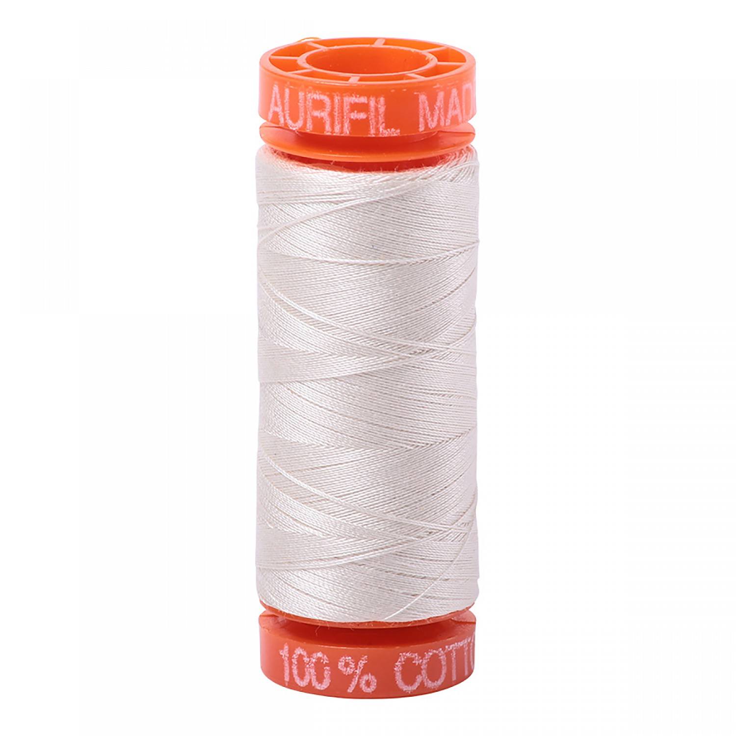 Aurifil 50wt Mako Cotton Thread (220yds)