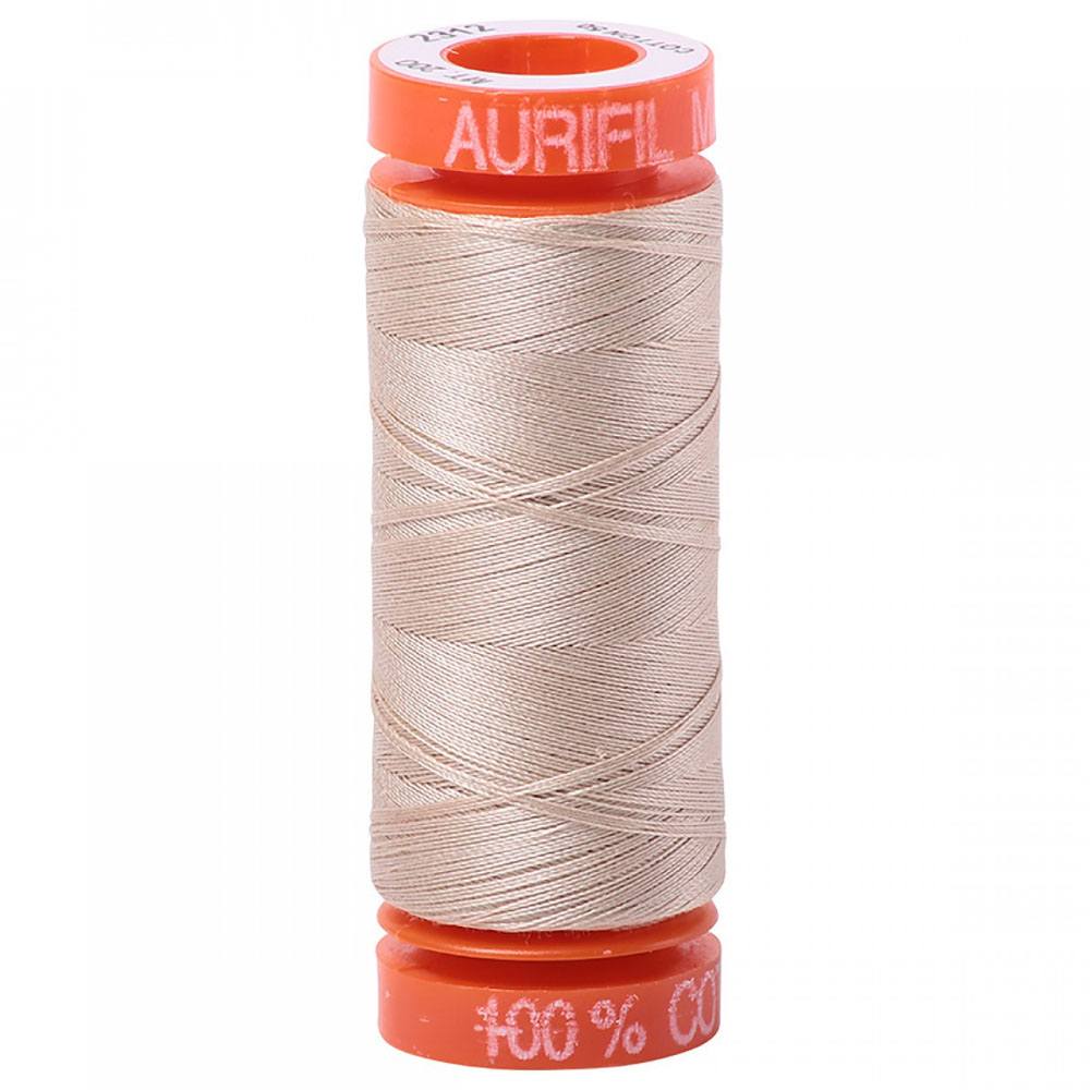 Aurifil 50wt Mako Cotton Thread (220yds)