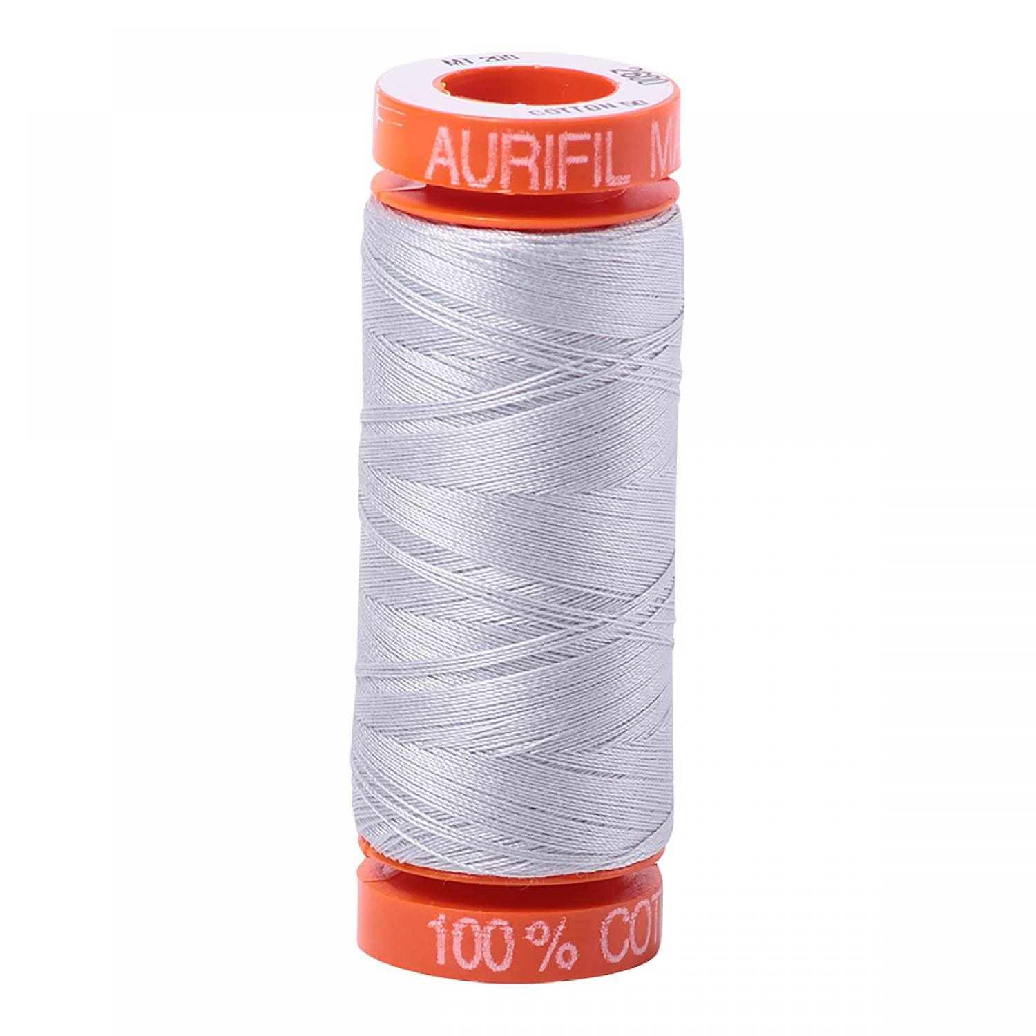 Aurifil 50wt Mako Cotton Thread (220yds)