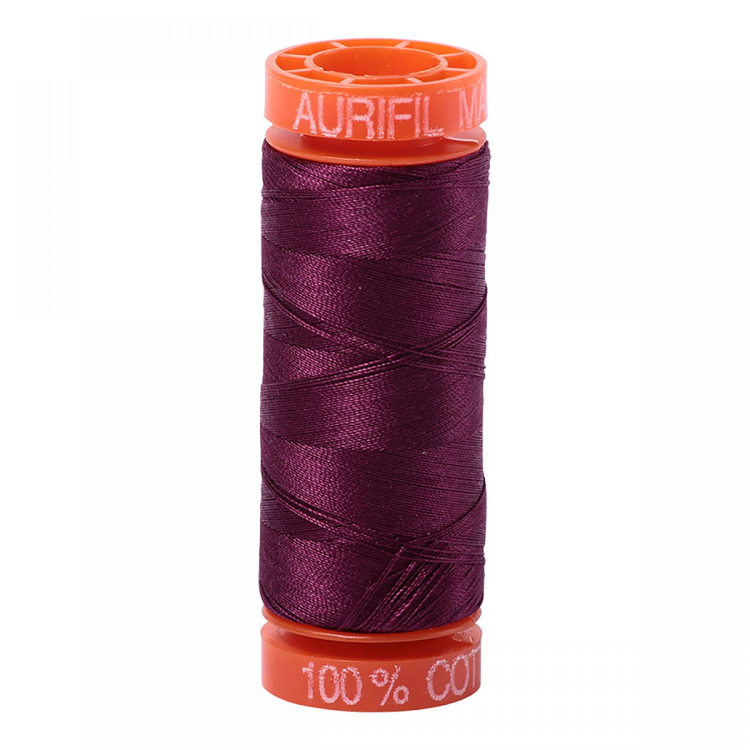 Aurifil 50wt Mako Cotton Thread (220yds)