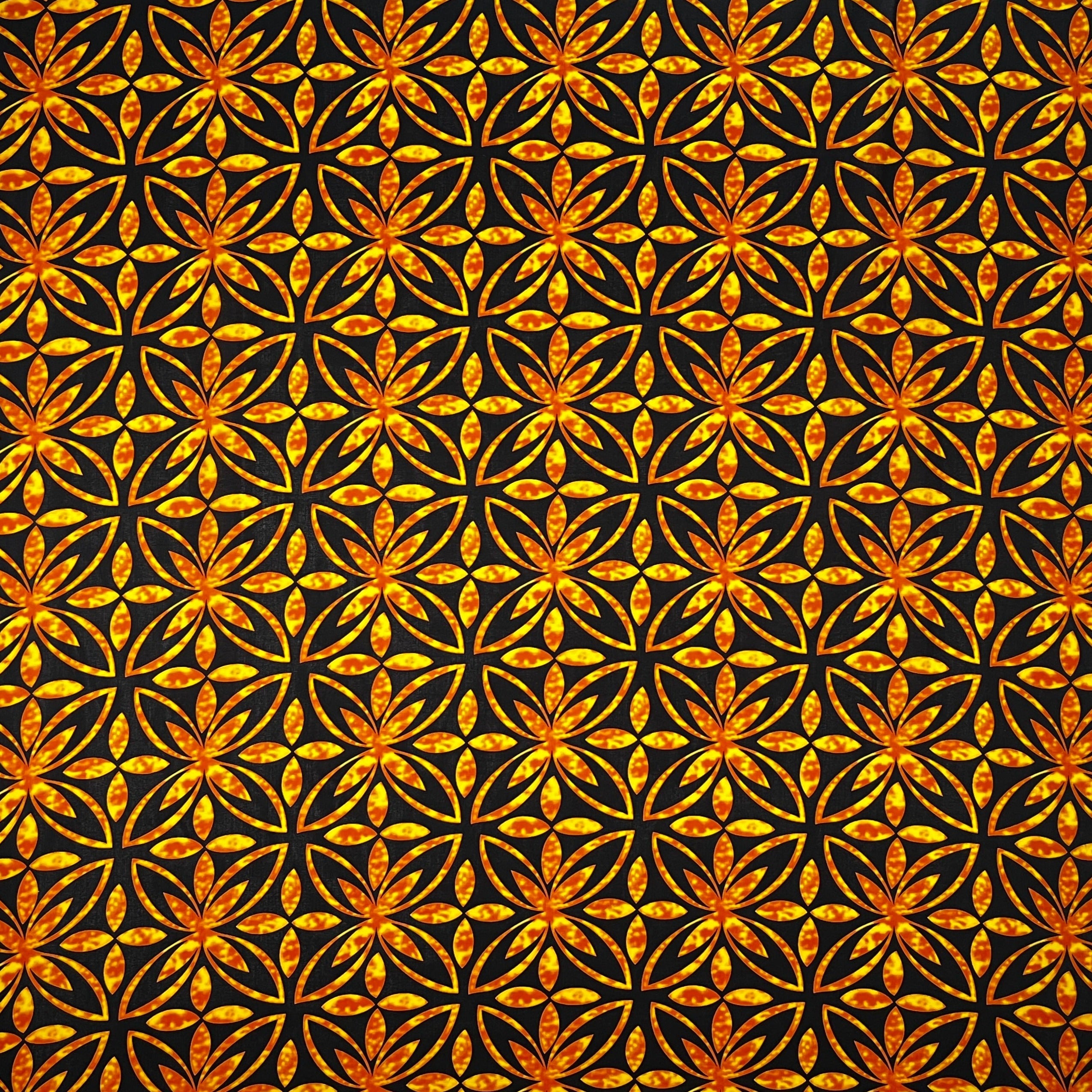 Alluring Watercolor Blossoms Rayon Poplin Fabric | Islands Fabric