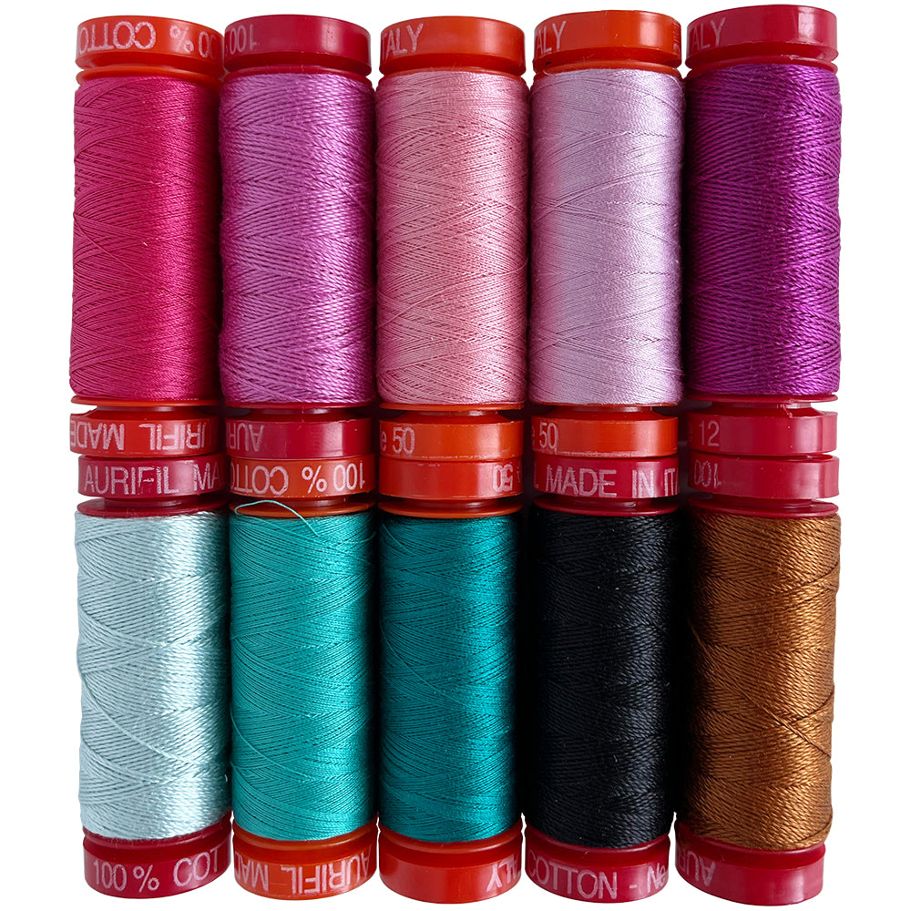 Aurifil Heirloom 10 Spool Thread Collection