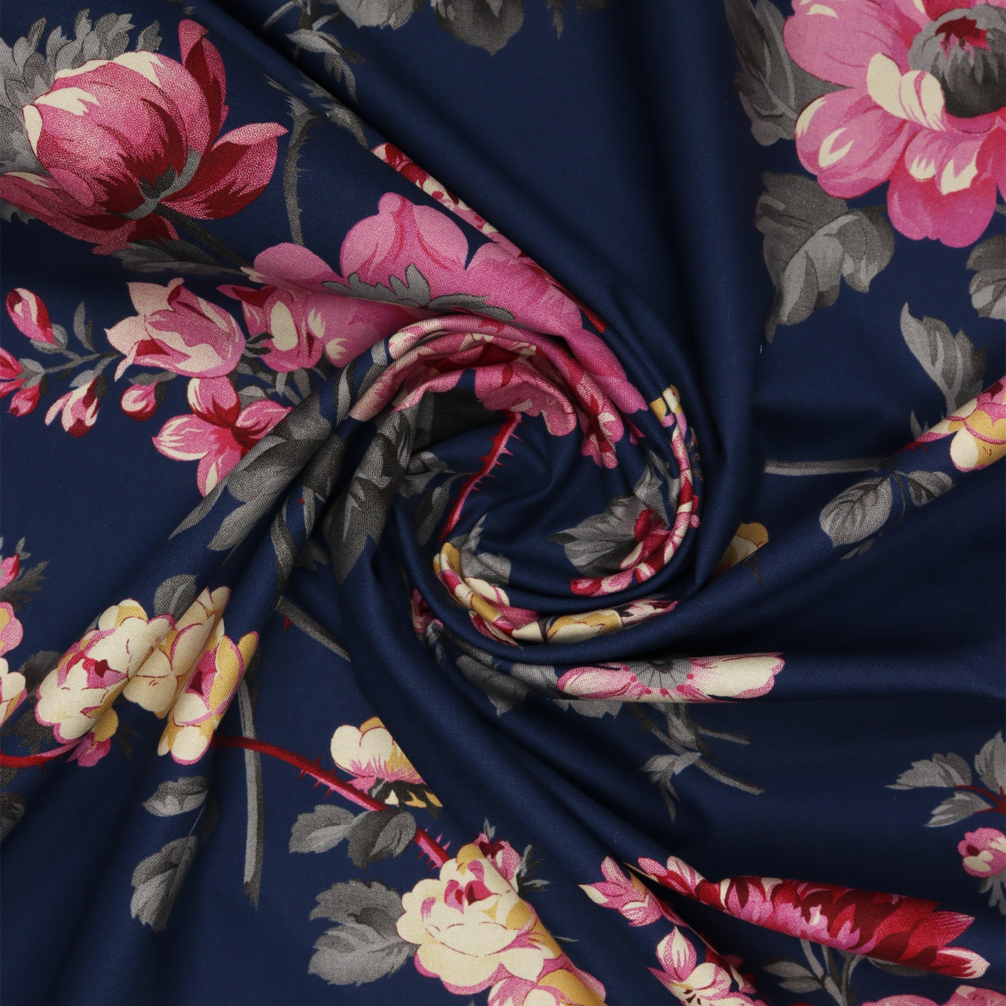 Promise Me 108" Quilt Backing - Rose Garden Sapphire