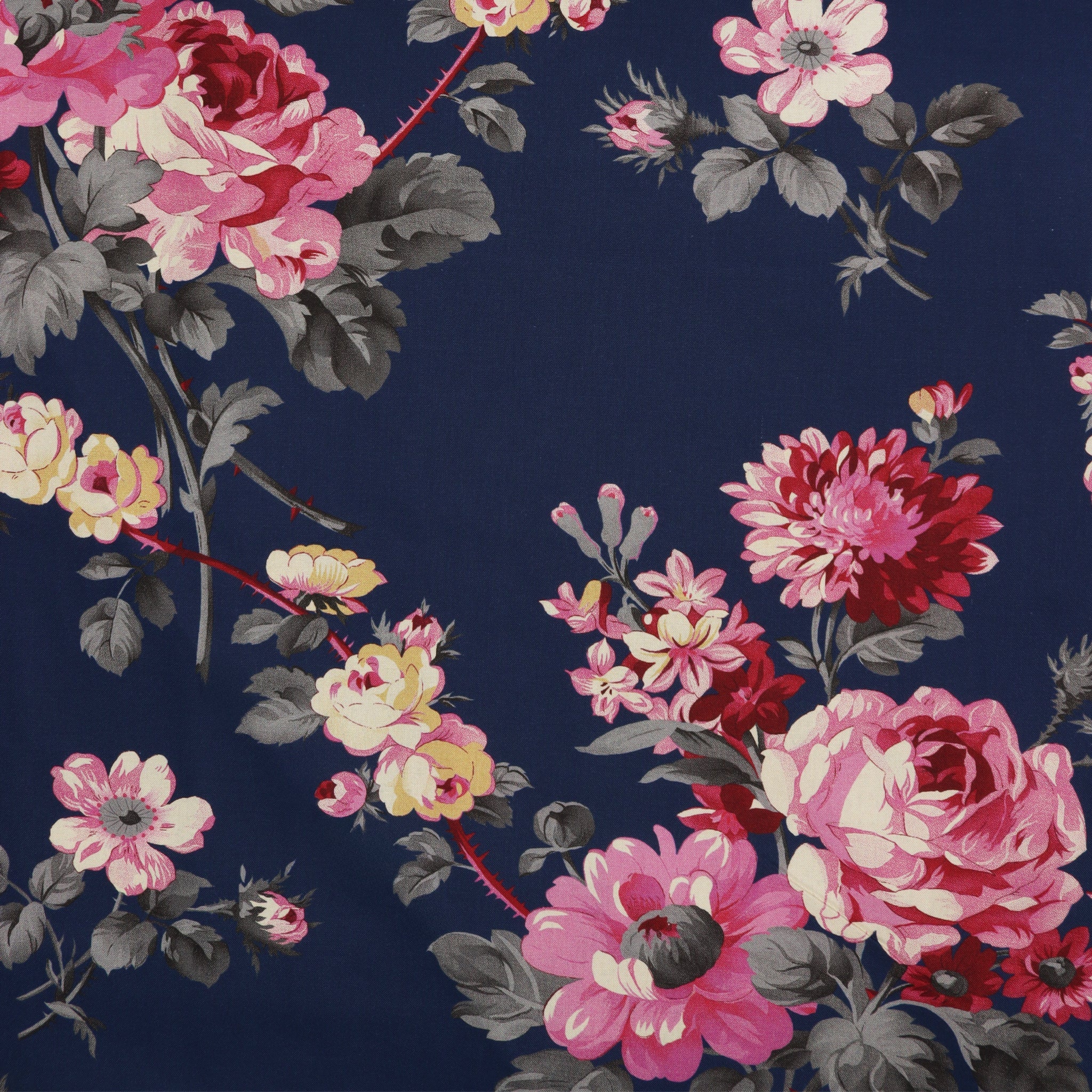 Promise Me 108" Quilt Backing - Rose Garden Sapphire