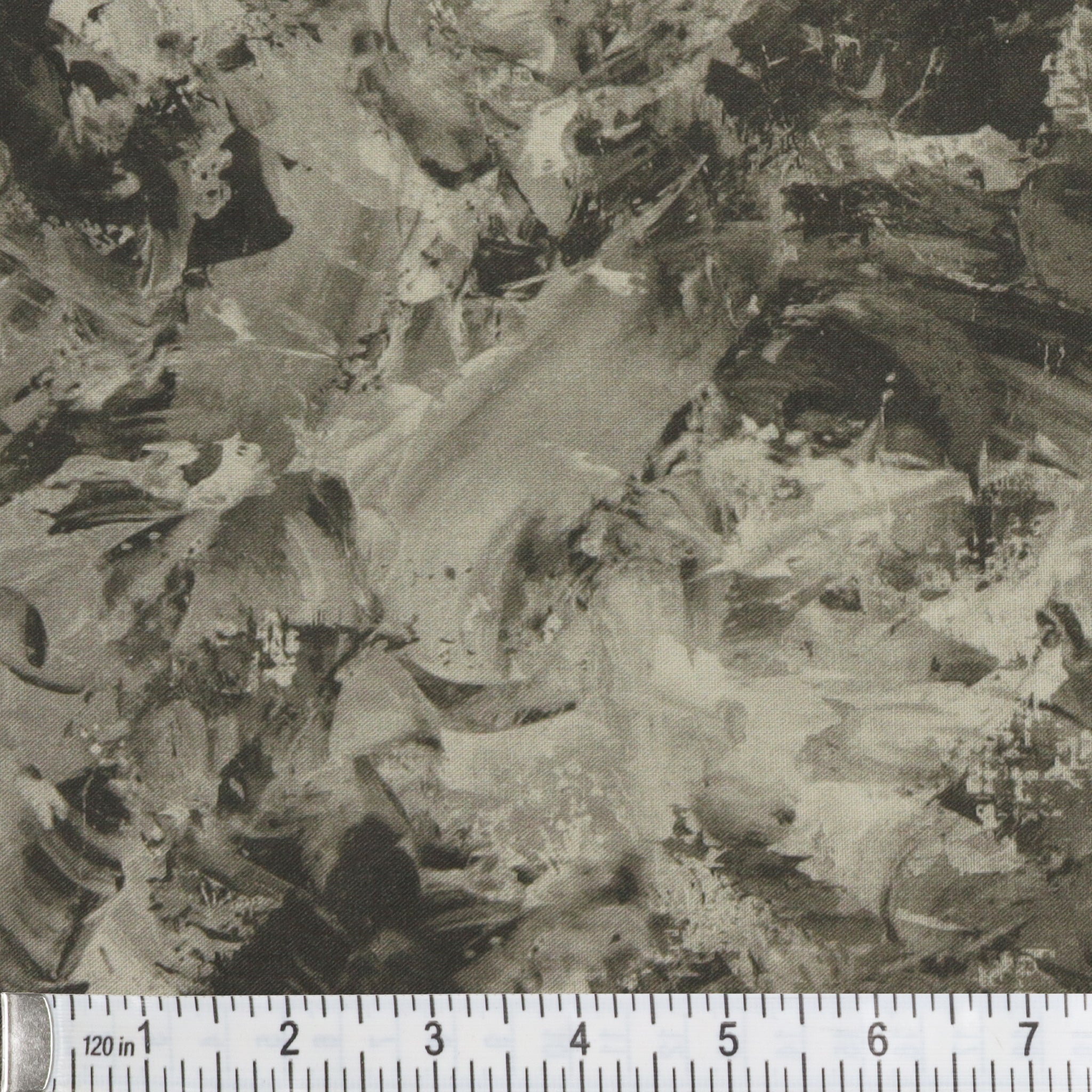 Paint Splash 108" Quilt Backing - Smoke Gray