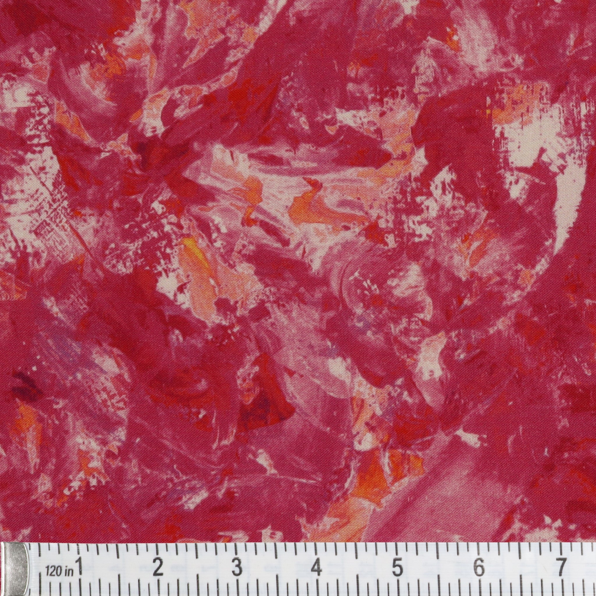 Paint Splash 108" Quilt Backing - Hot Pink