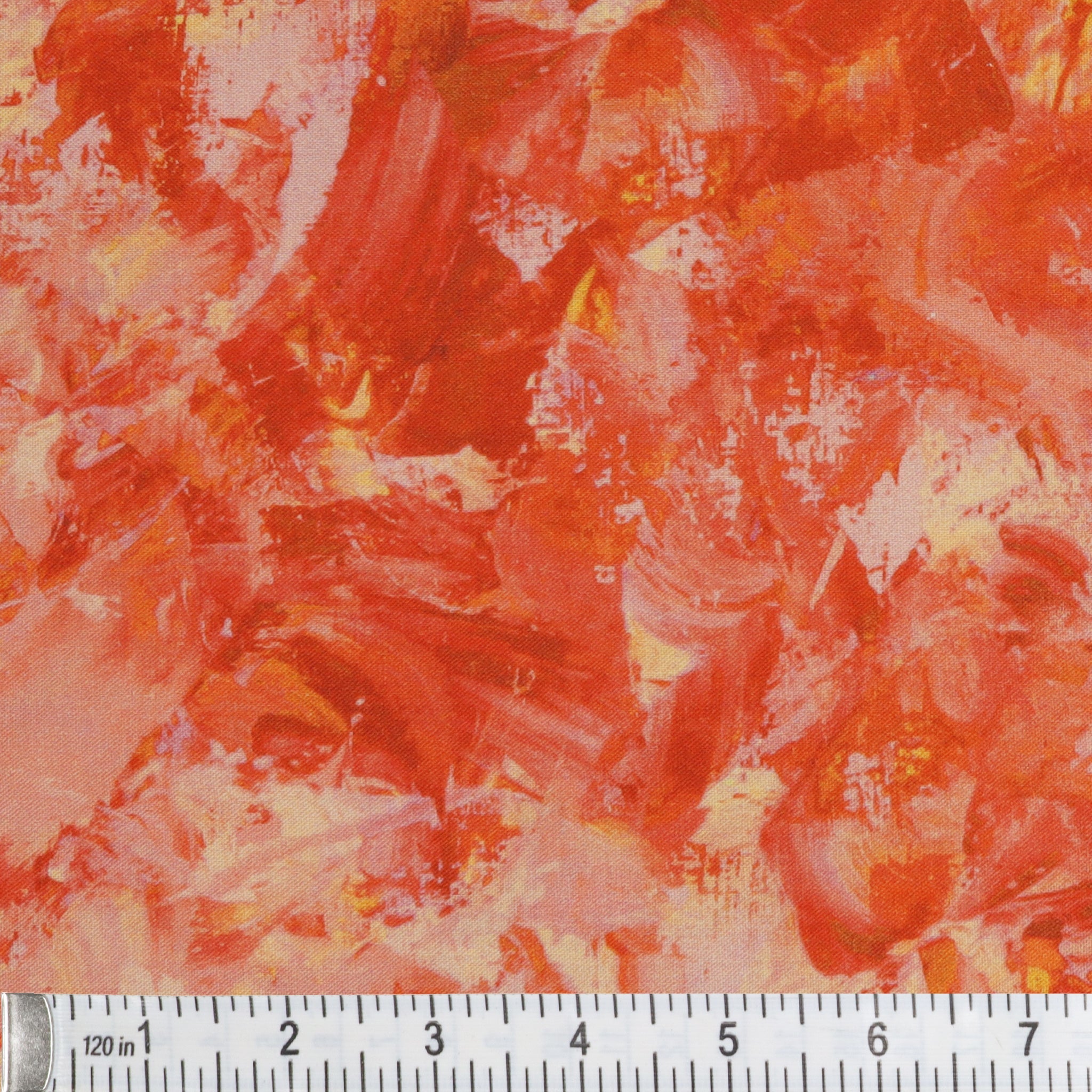 Paint Splash 108" Quilt Backing - Sunset