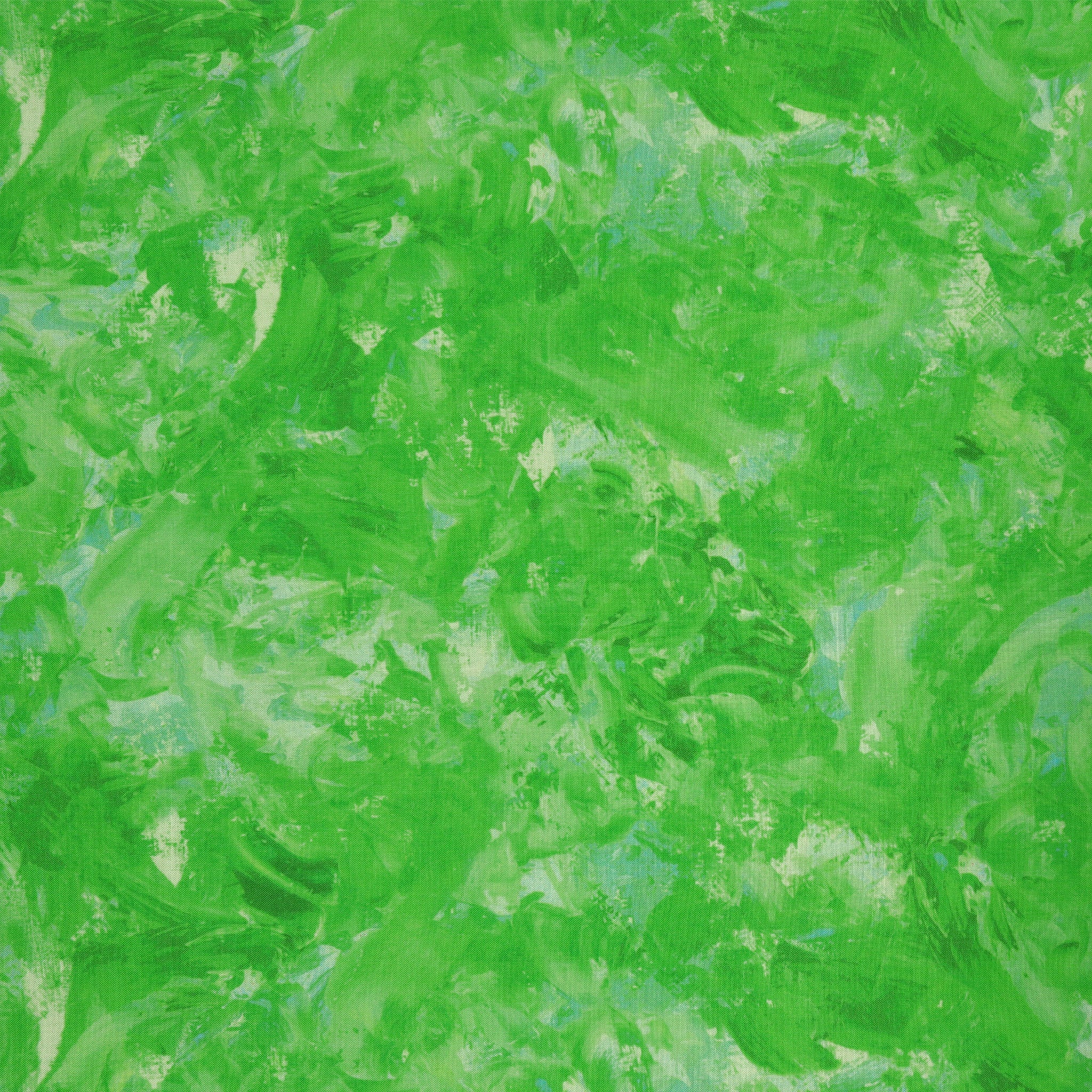 Paint Splash 108" Quilt Backing - Spring Green