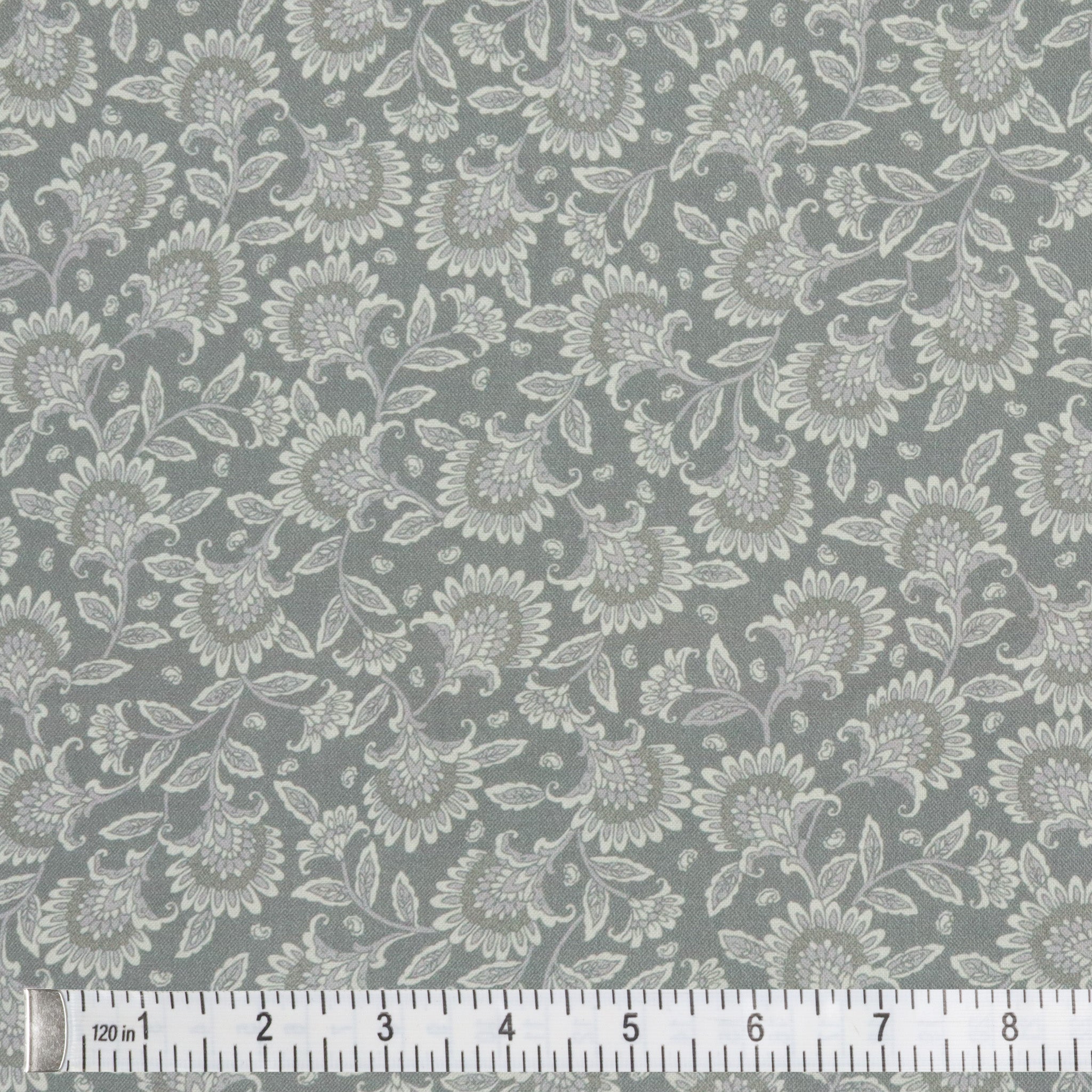 Backings & Basics 108" Wide Quilt Backing Fabric Collection - Whimsy Floral Nickel