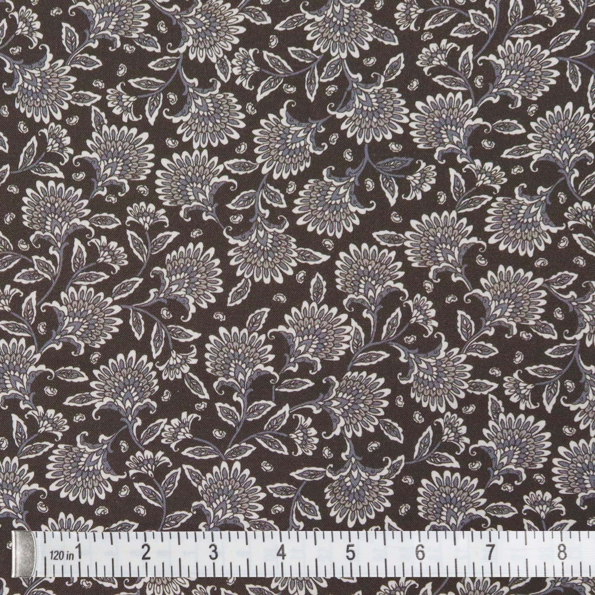 Backings & Basics 108" Wide Quilt Backing Fabric Collection - Whimsy Floral Charcoal