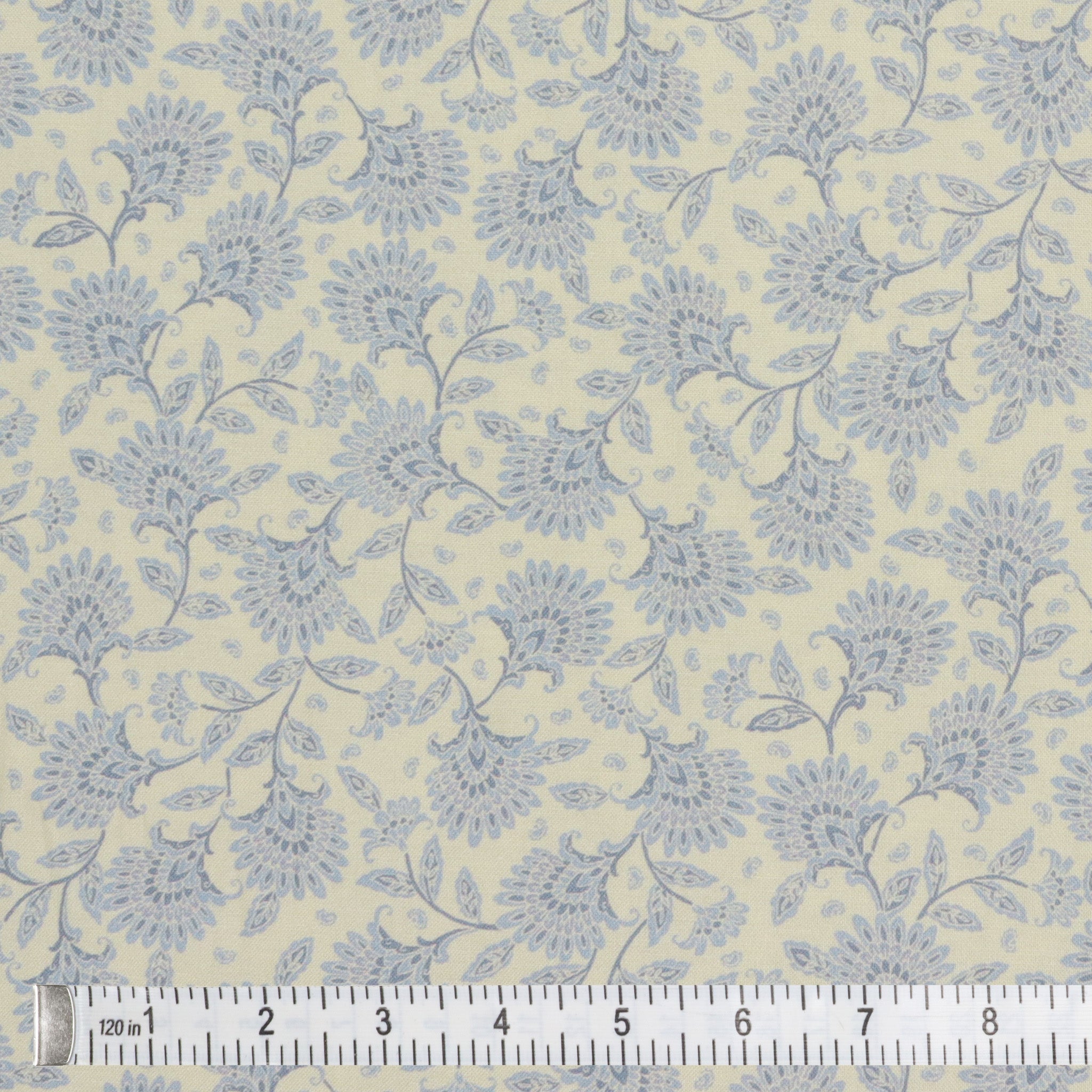 Backings & Basics 108" Wide Quilt Backing Fabric Collection - Whimsy Floral Blue