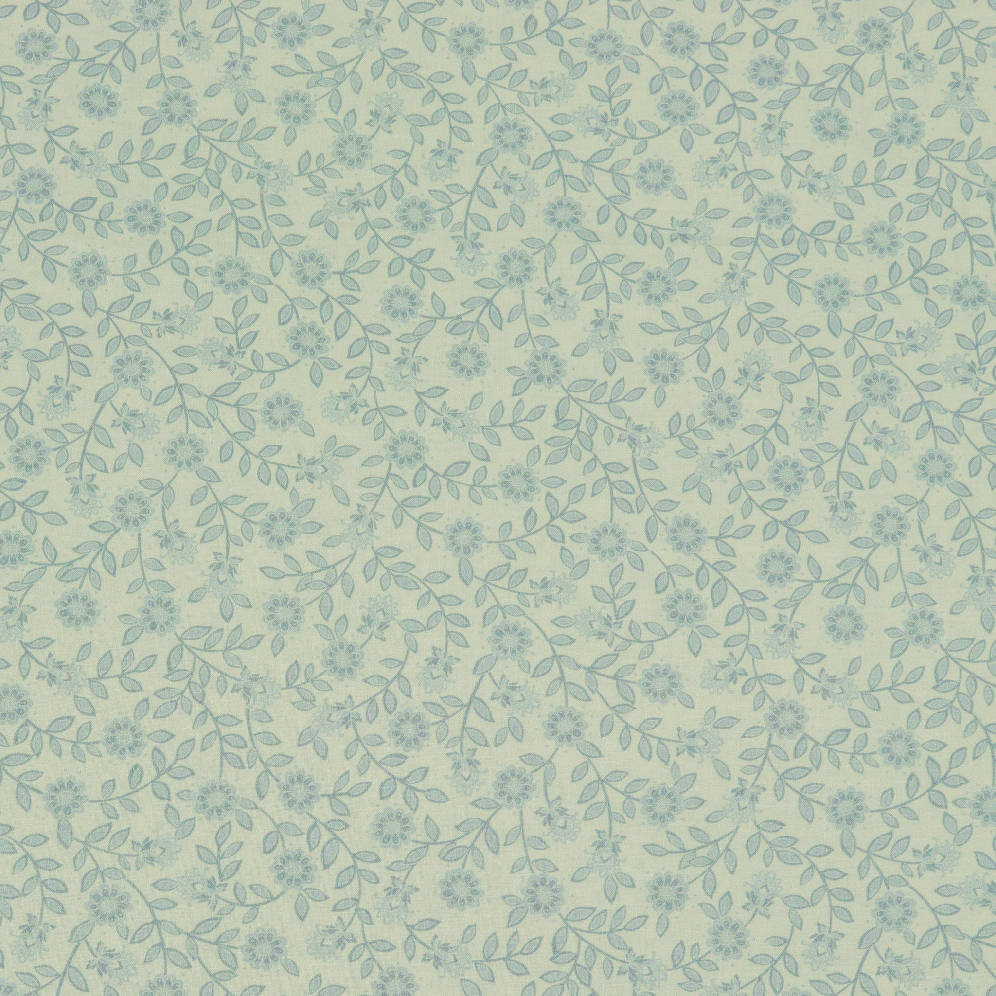 Backings & Basics 108" Wide Quilt Backing Fabric Collection - Field Floral Denim